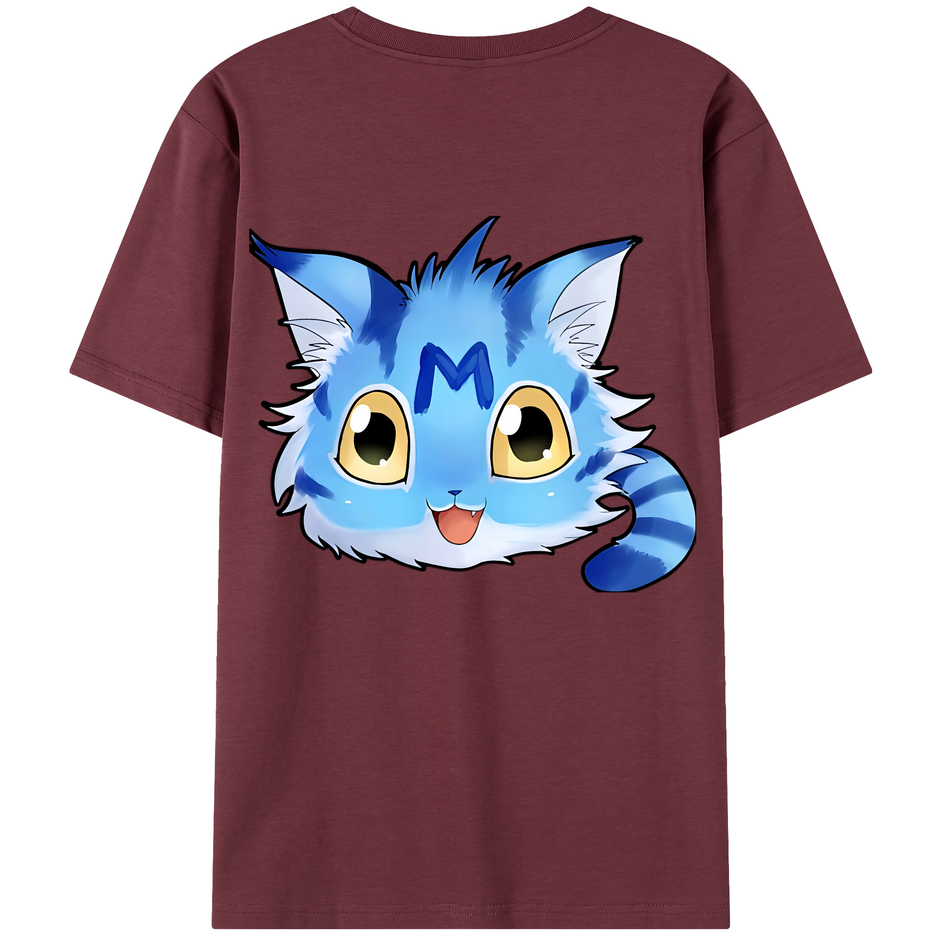 （画像用） Digimon デジタルモンスター/デジモン 綿100％半袖Tシャツ（背面プリント）